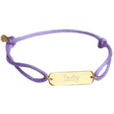 Bracelet femme prénom gravé